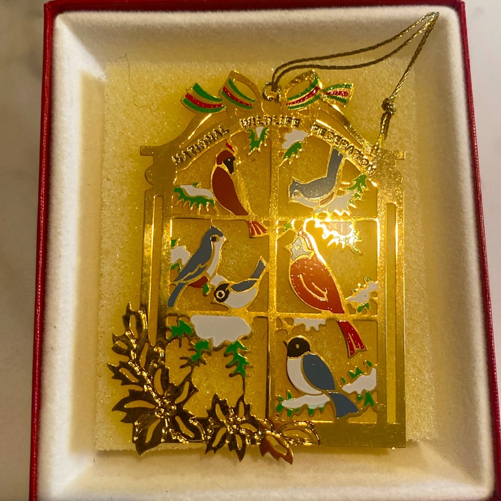 Camerlane Christmas Ornament 24k good finish new with box